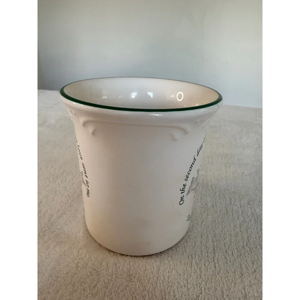 Pfaltzgraff Winterberry Mug Second Day of‎ Christmas Made in USA Cottaggecore